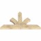 Ekena Millwork Richland Rough Sawn Timber Gable Bracket, Douglas Fir, 60"W x 35"H x 4"D x 6"F, 14/12 Pitch GBW060X35X0406RIC00RDF - alternate 2